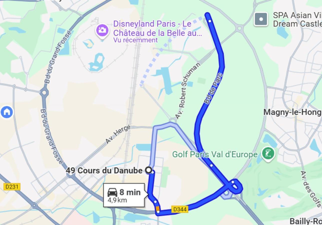 Le Sublime Disneyland Paris Val D'europe Parking Gratuit Wifi 5min Apartment Serris